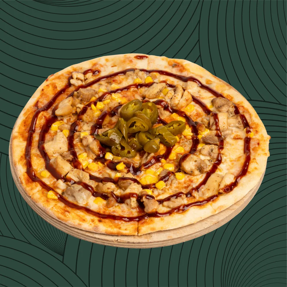 BBQ Soslu Chicken Pizza
